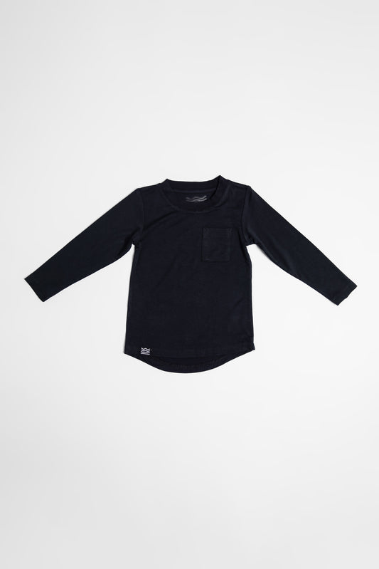 FlexiFeel Long Sleeve T: Black