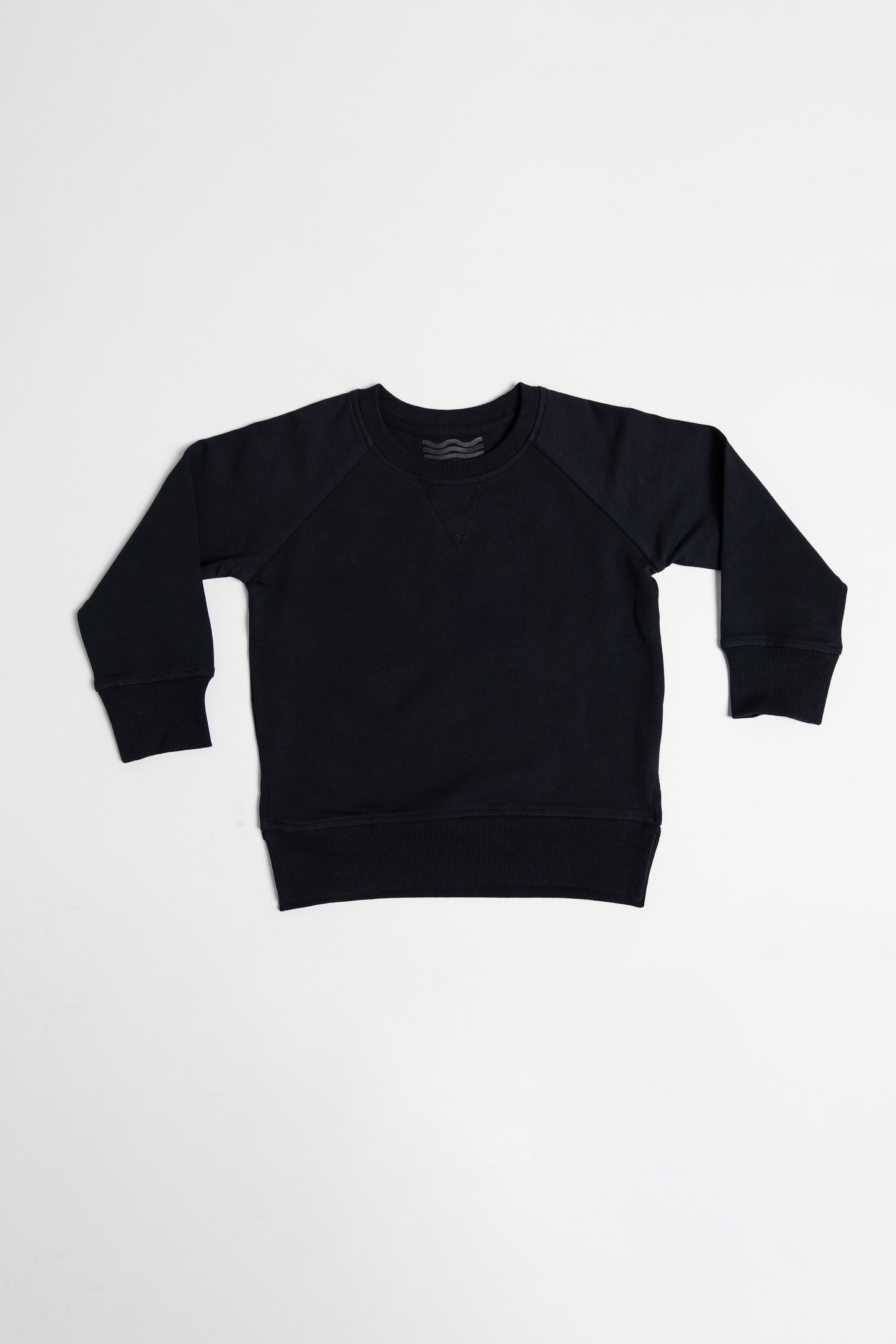 CloudCalm Crew Sweatshirt: Black