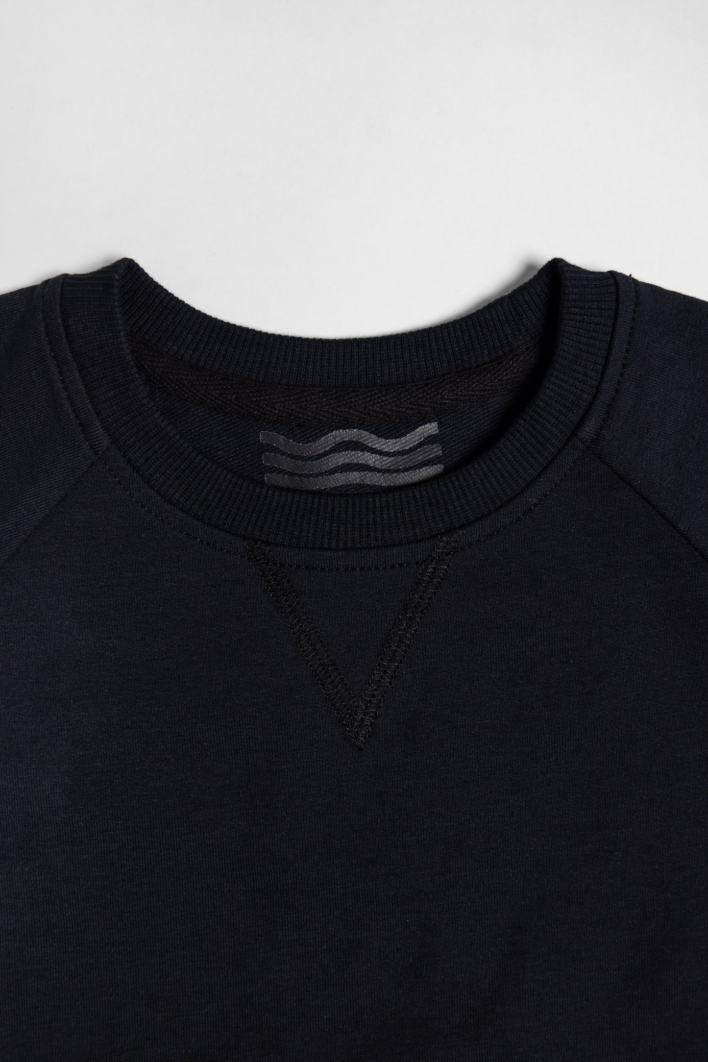 CloudCalm Crew Sweatshirt: Black