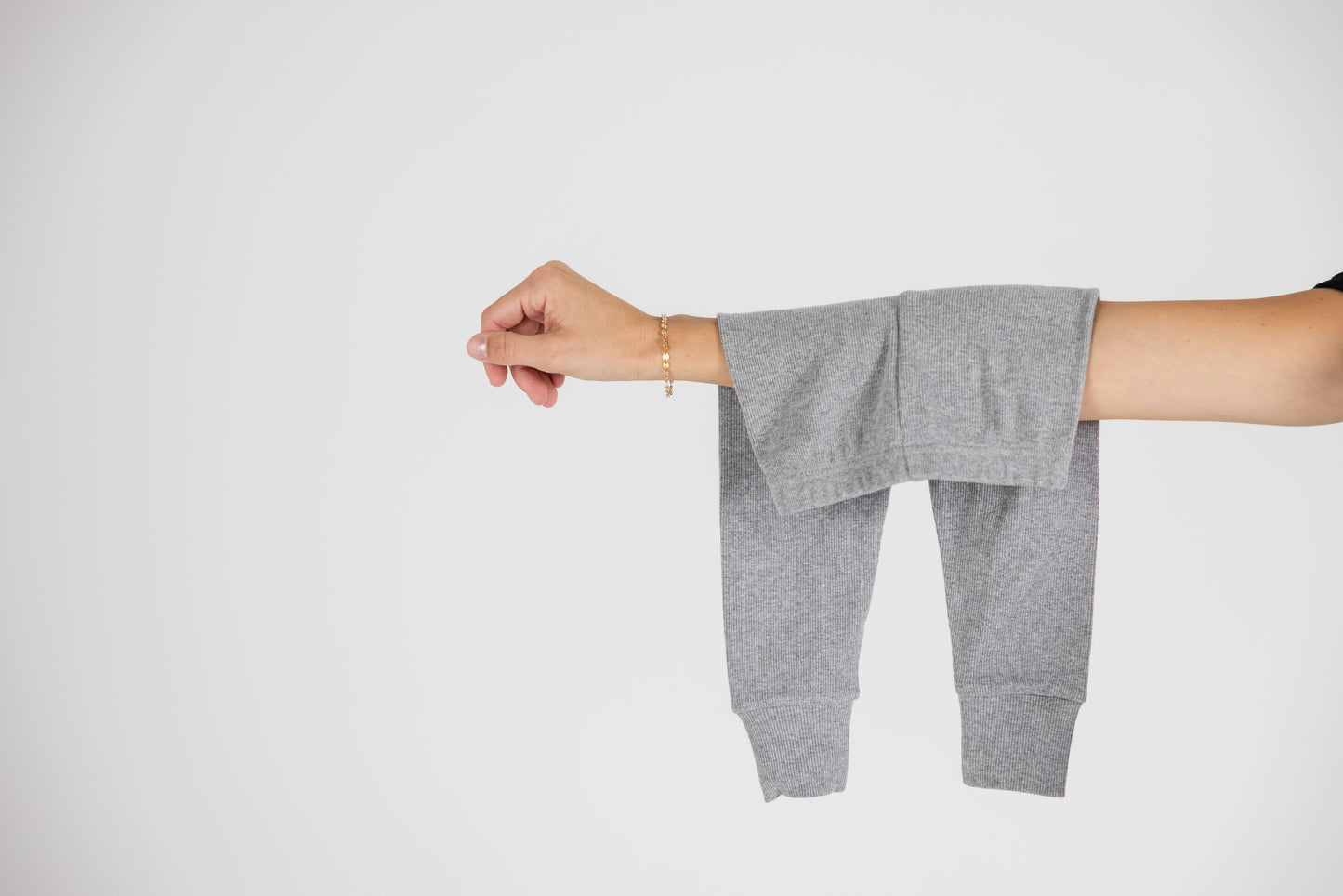 FlexiRib Leggings: Grey